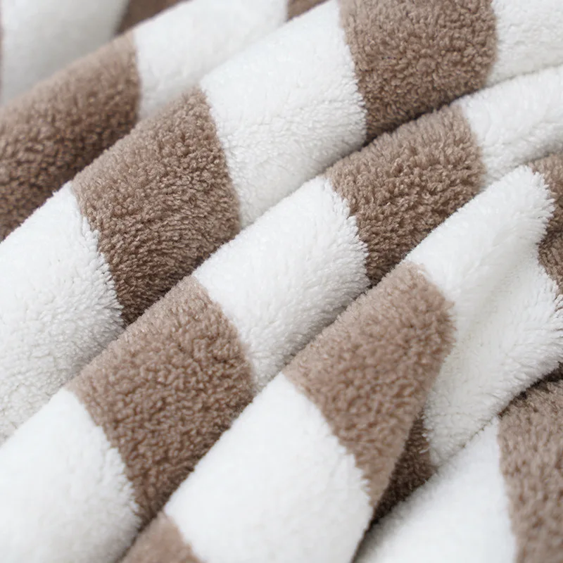 Stripe Microfiber Towel Bathroom Set Super Absorbent Soft Bath Towels Large Size for Women Shower Wrap 70x140cm