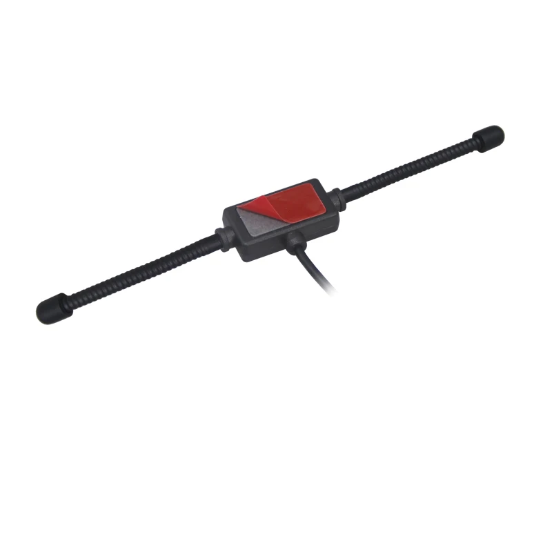 맞춤형 혼 패치 공중 안테나, SMA 수형 플러그 안테나, 1.5m, 3M 케이블, RG174, 400-433MHZ, 433MHz, 2개