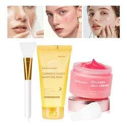 Overnight Hydrating & Firming Collagen Jelly Facial Mask (1set)