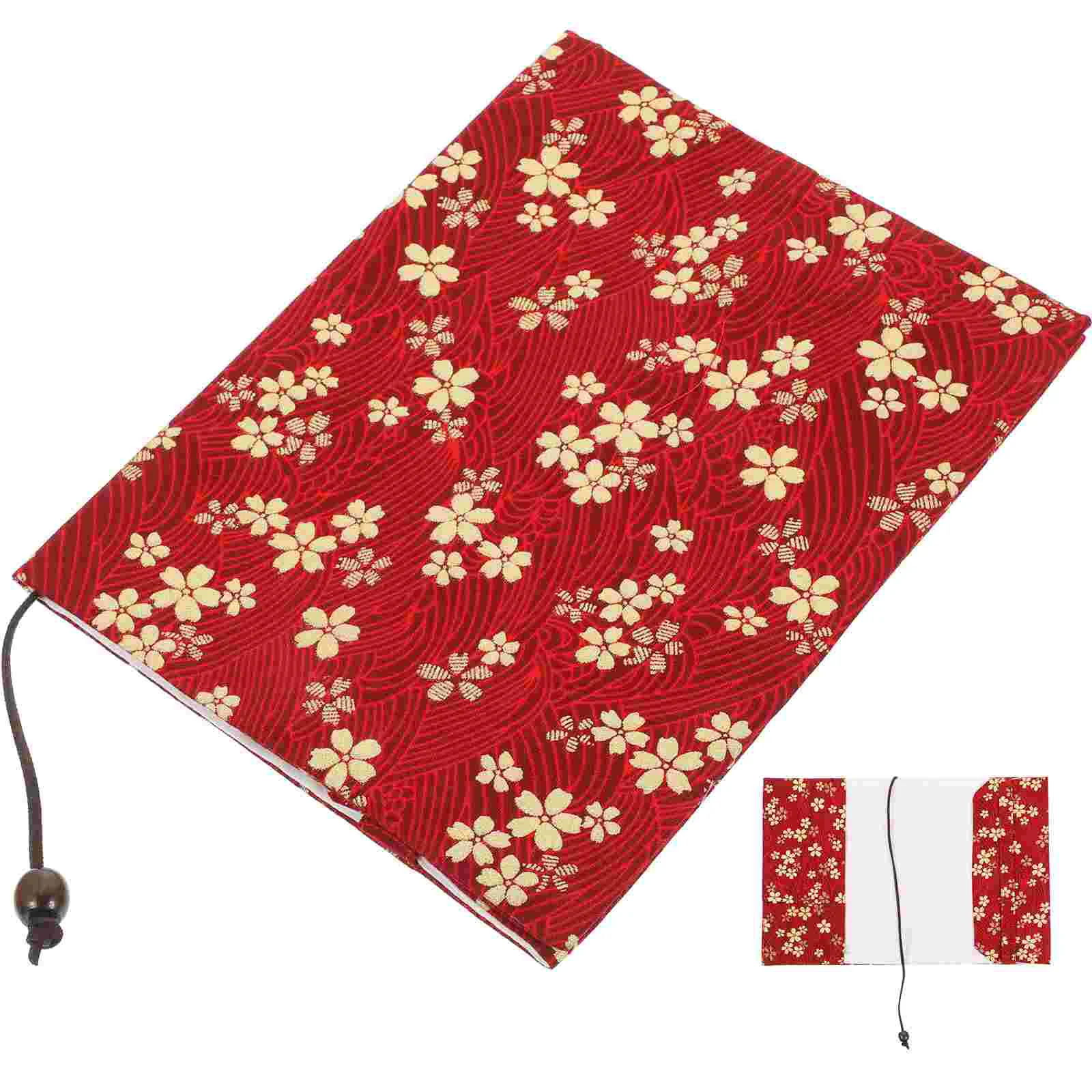 

Cloth Fabric Hand-made for A5 Adjustable Book Cover Gifts Decorative Book Sleeve Book Protector Hand Account Book Textbook Decor