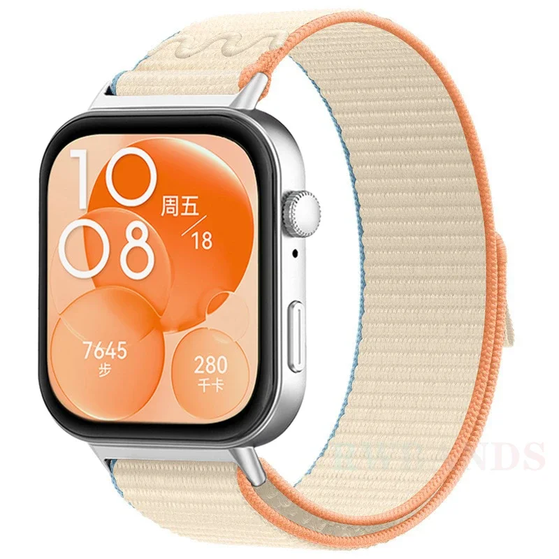 ตัวเลือกสินค้า สายรัดนาฬิกาไนลอน ระบายอากาศดี ใส่สบาย สำหรับ Huawei Fit 4/5
