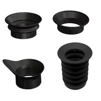 Rubber Eye Guards Replacement for PVS-18/14 NVG Monocular Night Vision Scope NVE PVS Pard Telescope Eyepiece 33-38mm 1pc 1