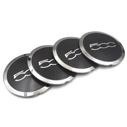 Silvery 133mm Wheel Hubcap Set with Dust Cover Replacement (4PCS)