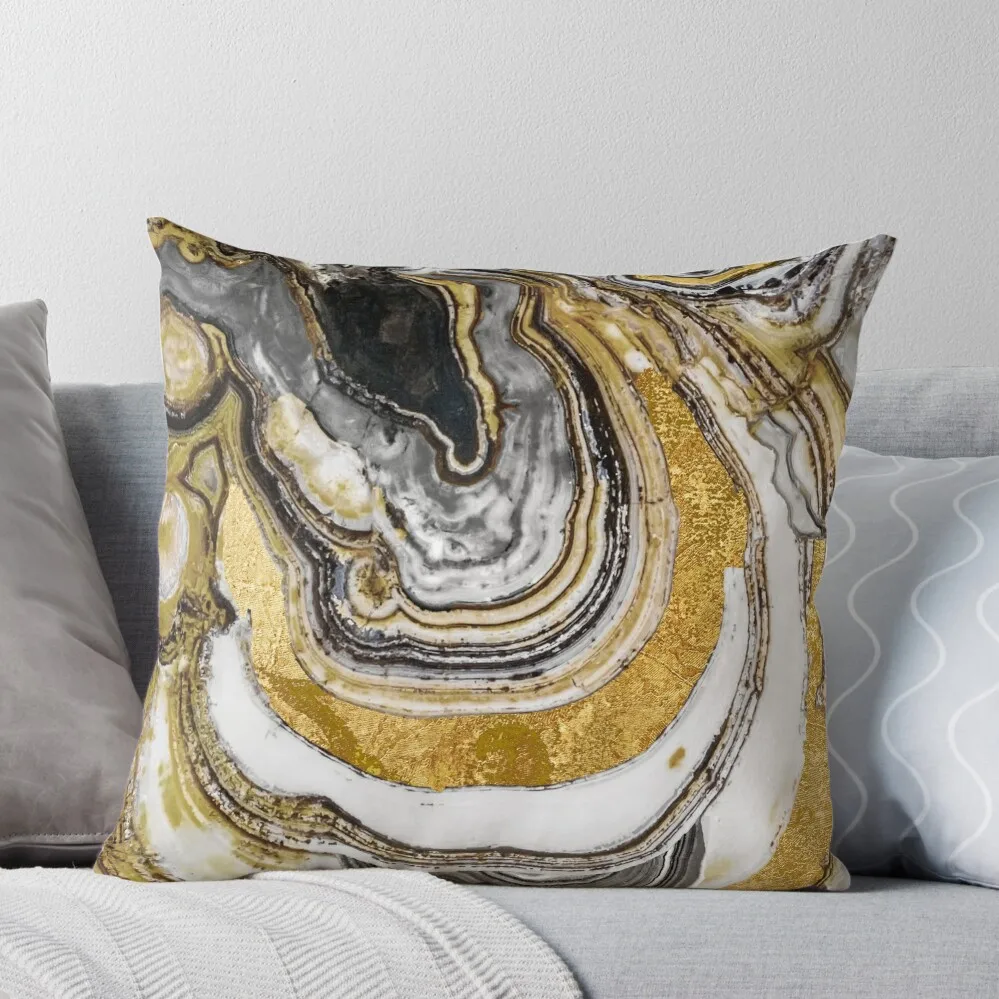

Stone Prose Gold Geode Throw Pillow Sofa Cushions Cover Christmas Cushion For Home Cushion Cover For Sofa