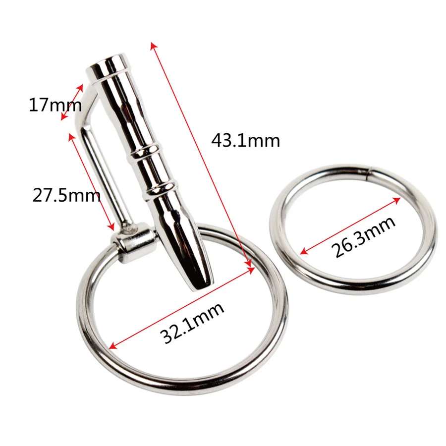 Metal Catheter Sounds Urethral Dilators Penis Plug Horse Eyes Stick Urethral Plug for Men