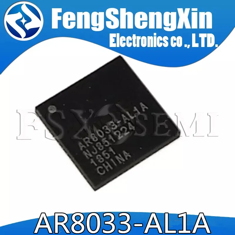 

5pcs AR8033 AR8033-AL1A QFN48 Ethernet chip