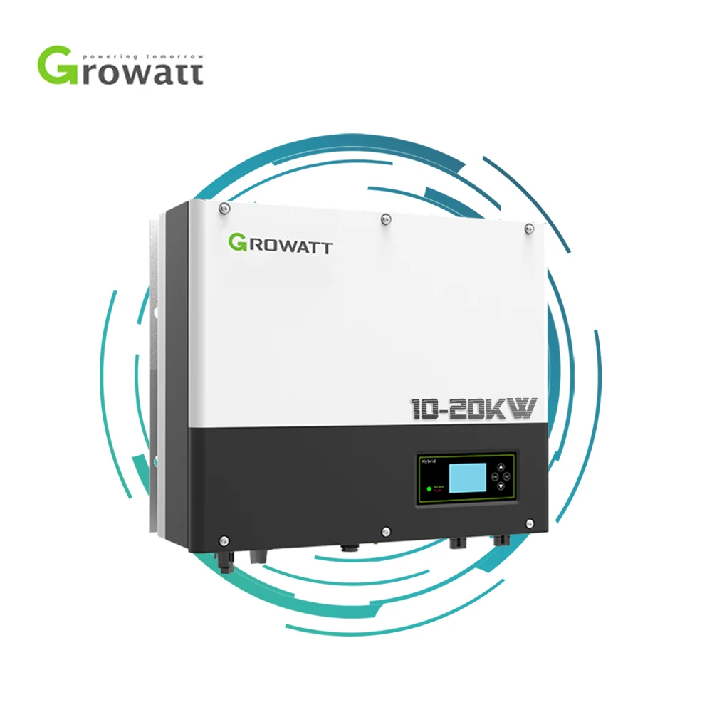 Growatt 3 Fasi 10Kw 12Kw 14Kw 16Kw 15Kw 20Kw 10 Kw 25Kw 30Kw 40Kw 50Kw 10000W 20000 Watt 380V 400V Inverter Solare Ibrido