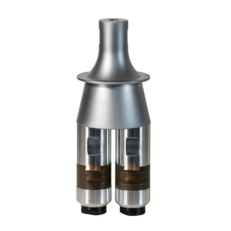 

4200W Ultrasonic Transducer Converter 15K Low Frequency Ultrasound Plastic Welding Transducer for PVC Banner Welding Machine