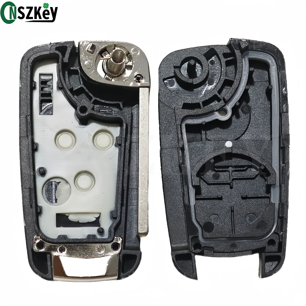 Flip Folding Remote Key Shell Fob 5Pcs/Lot for Chevrolet New Sail Cavalier HU100 Blade