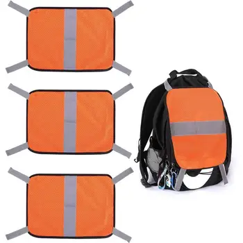 Orange Safety Panel High Visibility Hunting Mesh Cover Outdoor Accessories Camping Gear For Backpacks Tents Blinds With 3