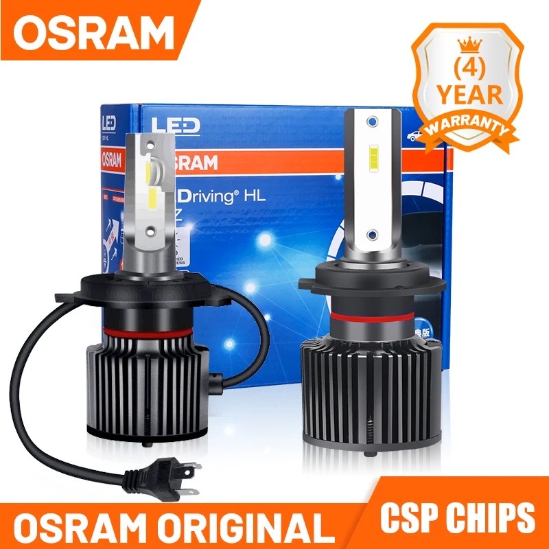 OSRAM H4 H11 H7 Led Bulb 9012 HIR2 HB2 HB3 HB4 9006 Lights Faro Led Moto 6000K Mini Auto 12V Lampada Turbo