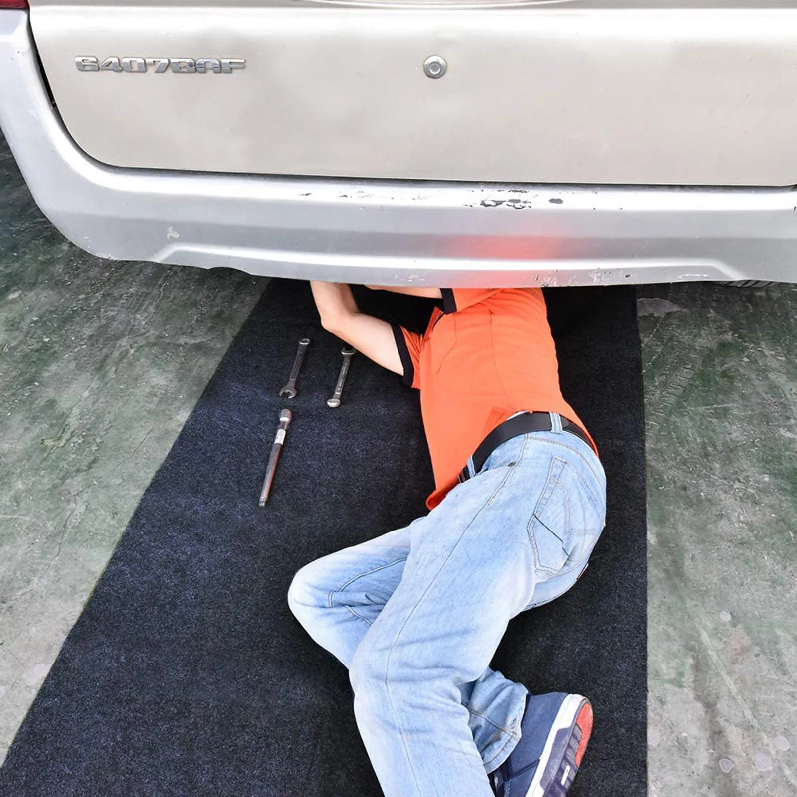 Car Maintenance Mat Oil Felt Proof Protective Waterproof Garage Mat Floor Tools Automotive Repair Creeper Pad Car Repairing floor mat