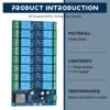 16 Channel Relay Module DC5-12V Power Supply ESP32 Development Board ESP32-WROOM Secondary Development Module 6