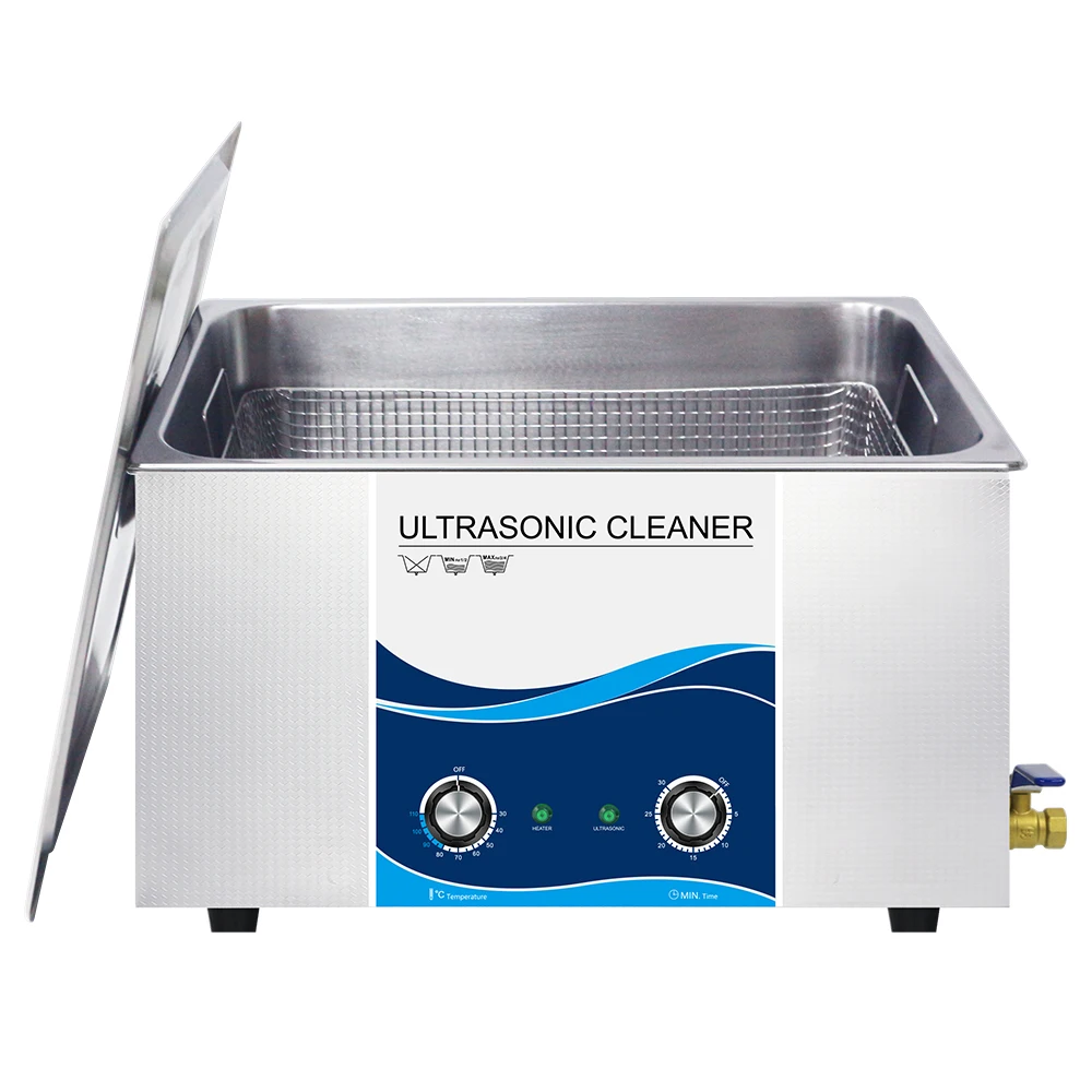 

Ultrasonic Cleaning Machine 900W 30L Ultrasonic Cleaner for Musical Instruments Lab Tools Clinic Surgical Instruments