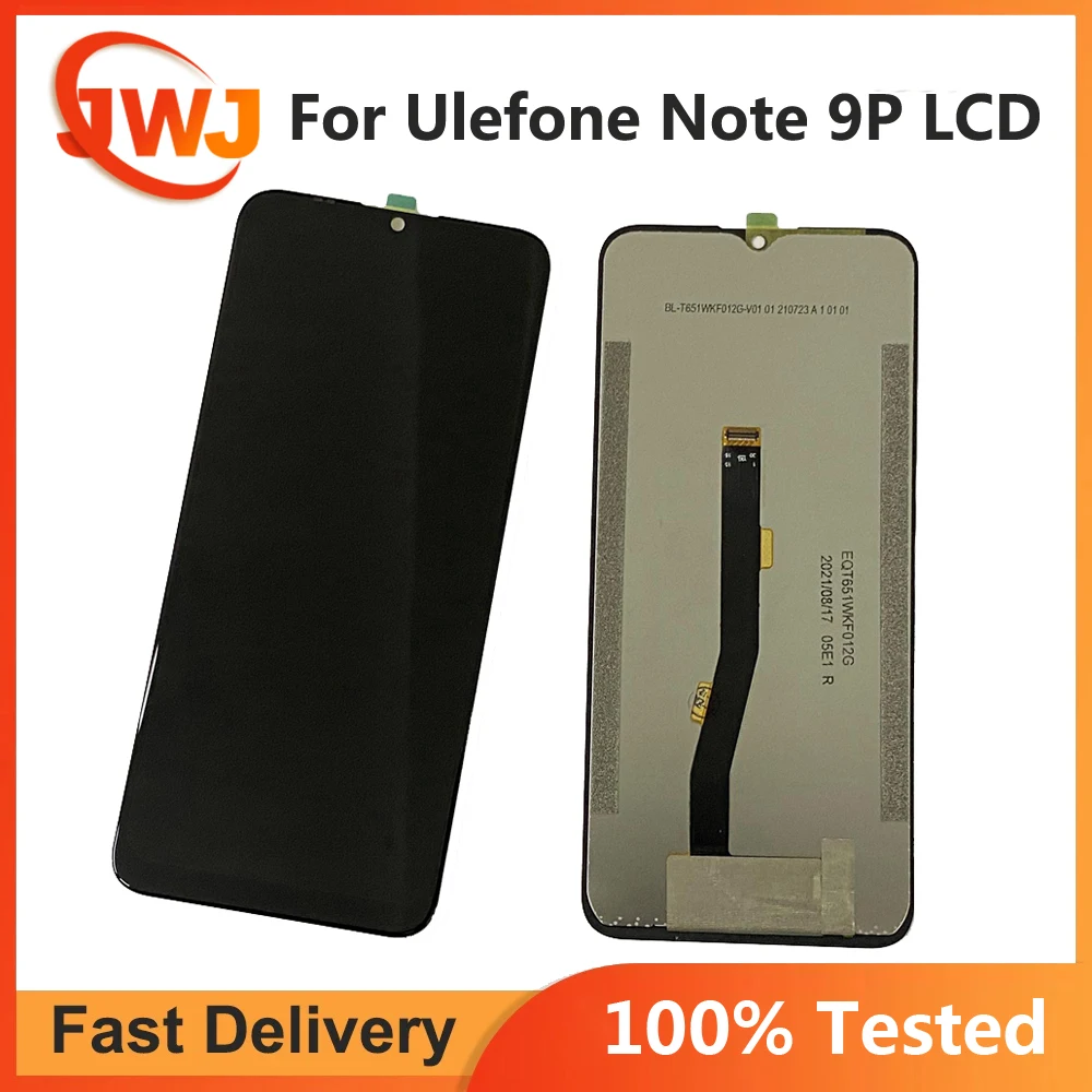 New 6.52'' Original 100% Tested for Ulefone Note 9P LCD Display Touch Screen Digitizer Assembly for Ulefone Note9P LCD Repair