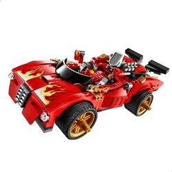 Blocs de construction voiture Temple, 452 pièces, chargeur X 1, Interceptor activé, blocs de construction, jouets pour cadeau, Compatible go 70727 