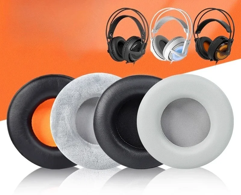 For Steelseries Siberia V1 V2 V3 200 Headset Sponge Cushion Earbud Cover Headphone Replacement Foam Earpads Headband Pads