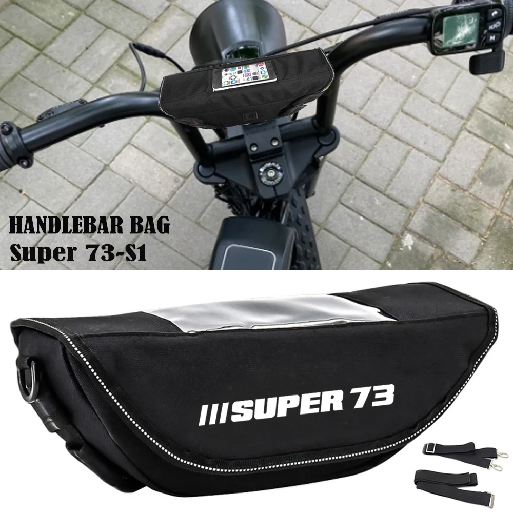 

Waterproof Handlebar Bag For Super 73-S1 73-S2 73-Z1 73-ZX 73-RX 73 2022 Series Motorcycle Accessories Storage Travel Tool bags