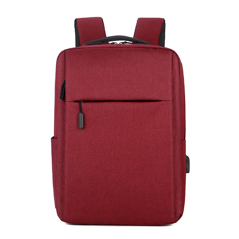 New Men Business Backpack Nylon USB Men's computer Backpack laptop Commuter travel backpack for men unisex Student Schoolbag 4