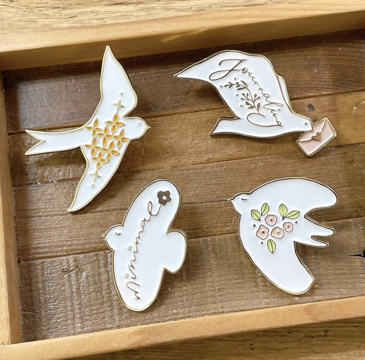 

Vintage Bird Love Letter Paper Clip Metal Bookmark Decorative Document Memo Envelope Clip Gift Card Making Decoration
