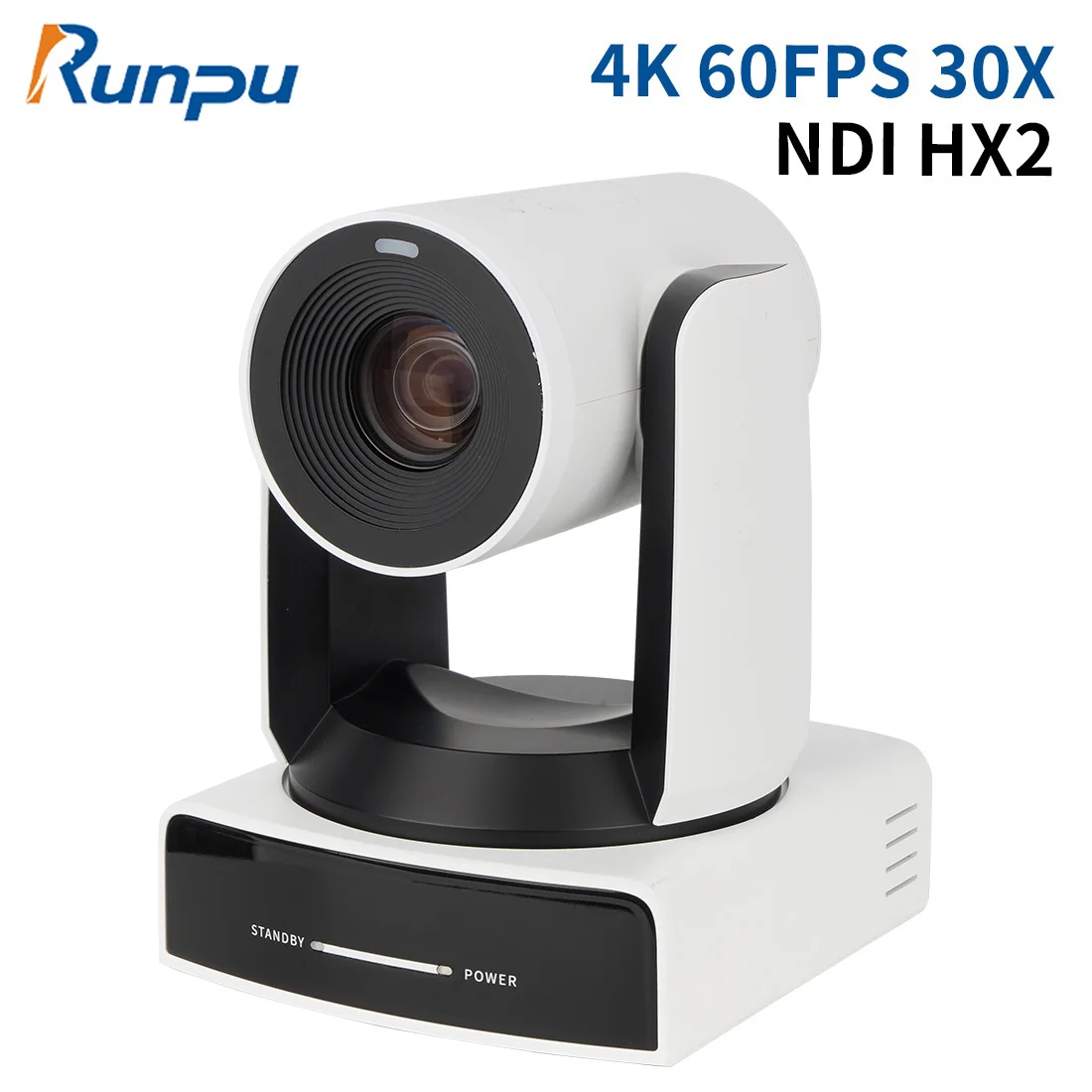 4K NDI Camera 60FPS 30X Optical Zoom AI Auto Tracking PTZ Camera with PoE HDMI SDI USB Tally Lamp for Live Streaming,Youtube OBS