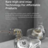 KZ EDX Pro in-Ear Stage Monitor Headphone Dual Magnetic Dynamic Unit Earphone Shock Bass Earbuds with 0.75mm Detachable Cable 4
