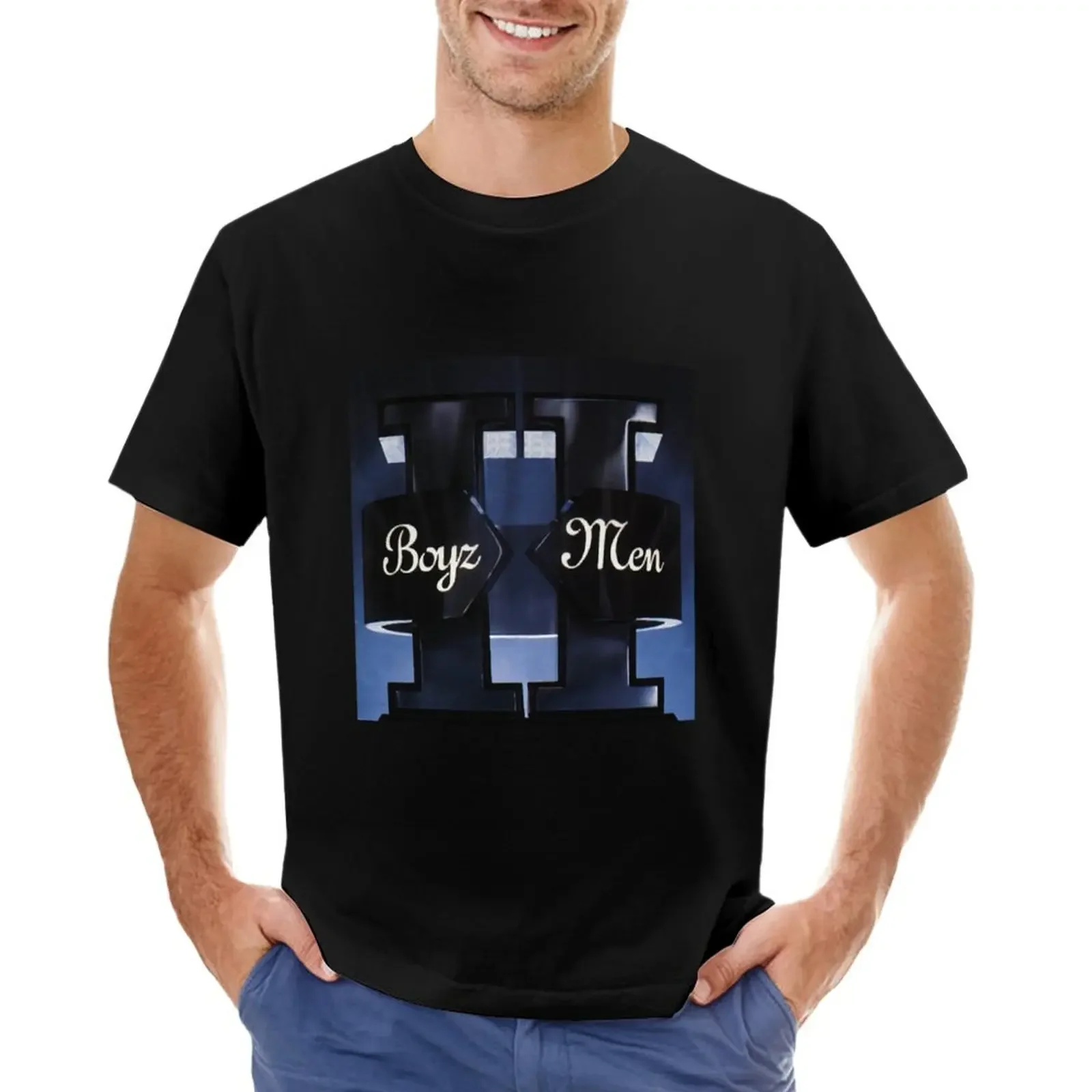 

Boyz II Men ii T-shirt customizeds funnys mens vintage t shirts