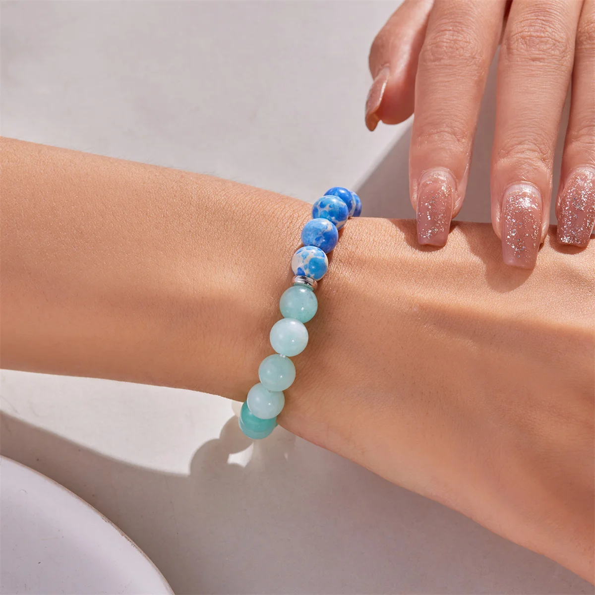 Positive energy bracelet set with spiritual meaning