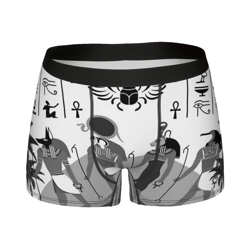 

Egyptian Ancient Moon Underpants Cotton Panties Male Underwear Comfortable Shorts Boxer Briefs