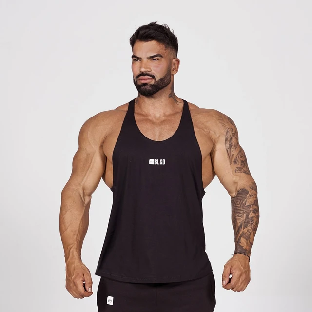 High Quality Soft Cotton Breathable Tank Top Men Running Gym Vest Screen  Print Sleeveless Summer Vest for Male - China Gym Tank Top Men and Plus  Size Men's Tank Tops price