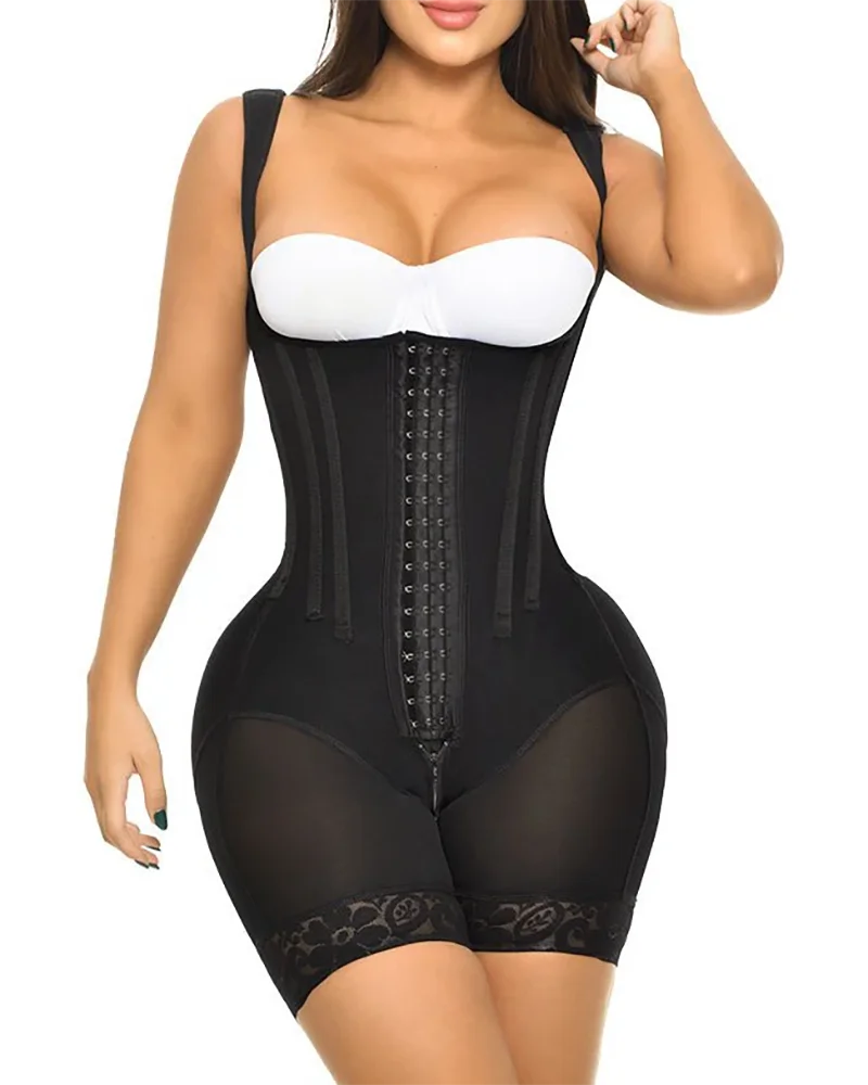 Body Shaping Straps Tightens Belly Slimming Body Sheathing Corset For Waist Tightening Colombian Girdles For Women