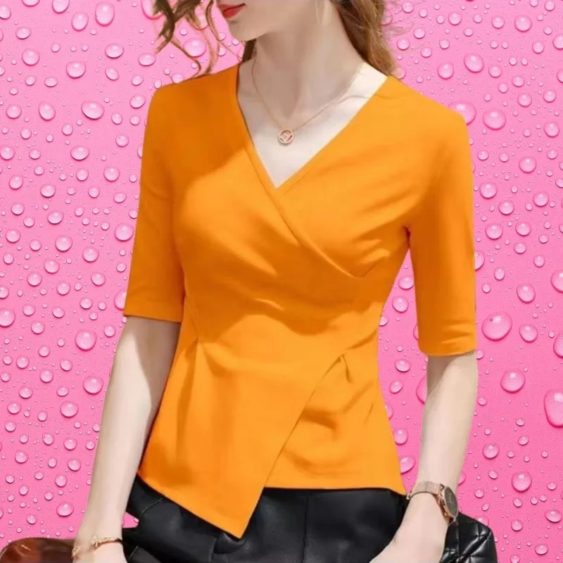 4XL 2023   콺 v  ̵ м ĳ־ ݼҸ 繫  ָ ÷ Ƿ ž & Ƽ WY0856