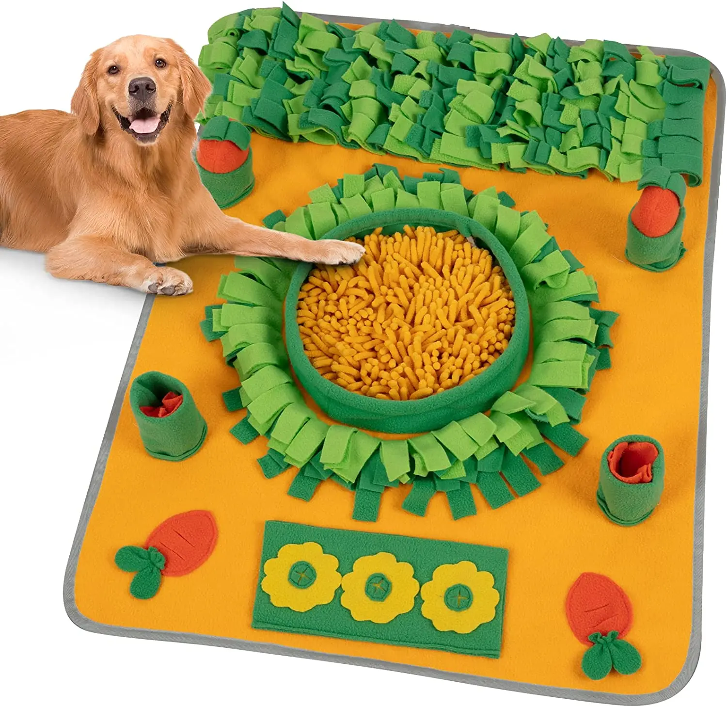 Dogs Snuffle Mat Pet Leak Food Anti Choking Mat Cat Dog Training