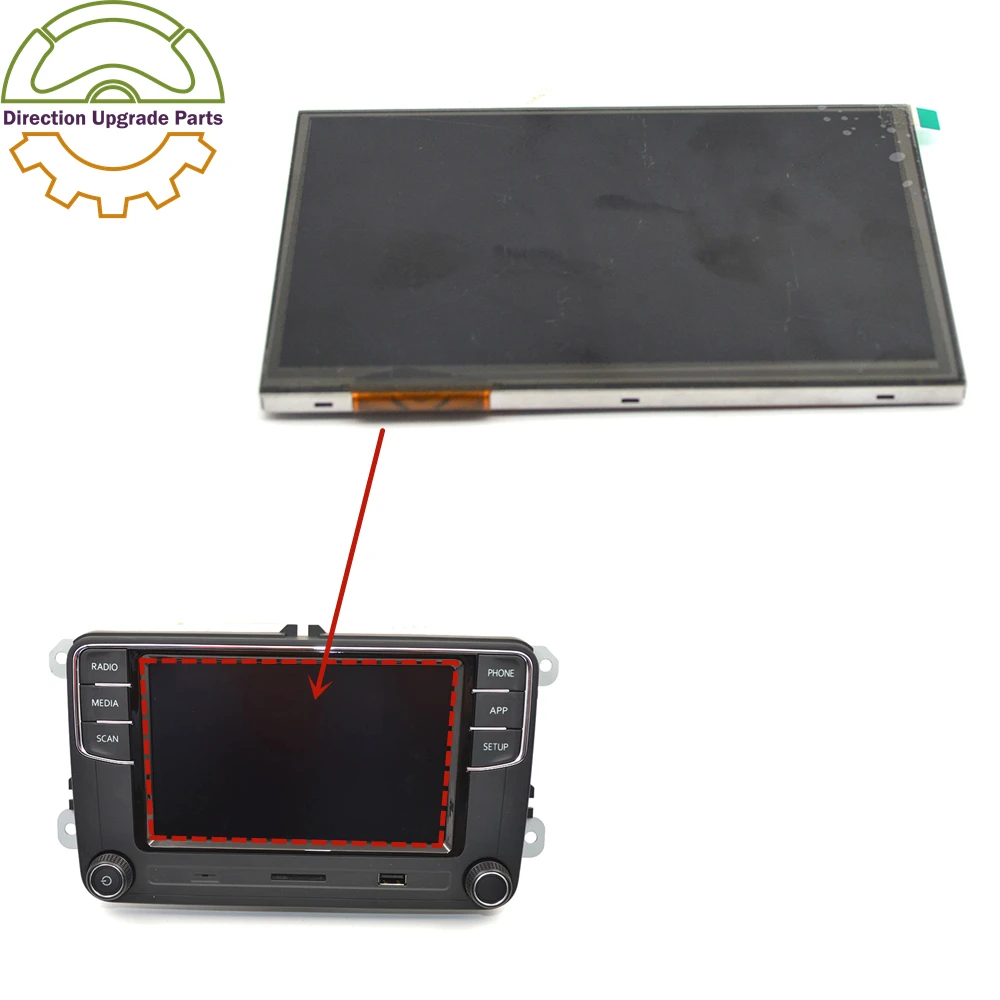 Screen Assembly for RCD 360 Radio Replace Touch Screen 59 06C15 003