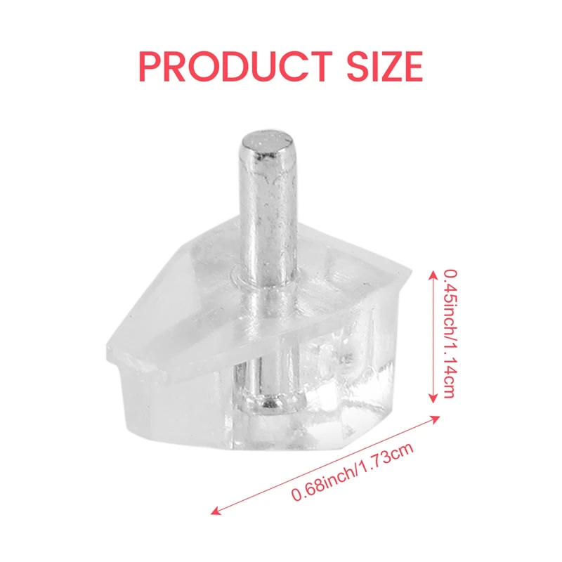 3 Mm Shelf Pins Clear Support Pegs Cabinet Shelf Pegs Clips Support Holder for Kitchen Furniture shelf bracket folding shelf bracket shelf support