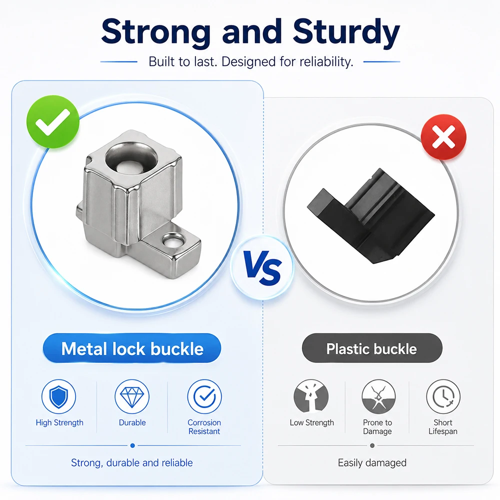 Metal Lock Buckle Latch Replacement