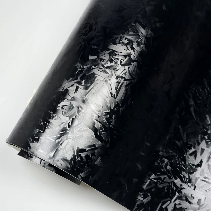 Pellicola Adesiva 6D Carbonio Lucido 30x300 Cm – Autoadesiva Per Auto, Moto E Laptop
