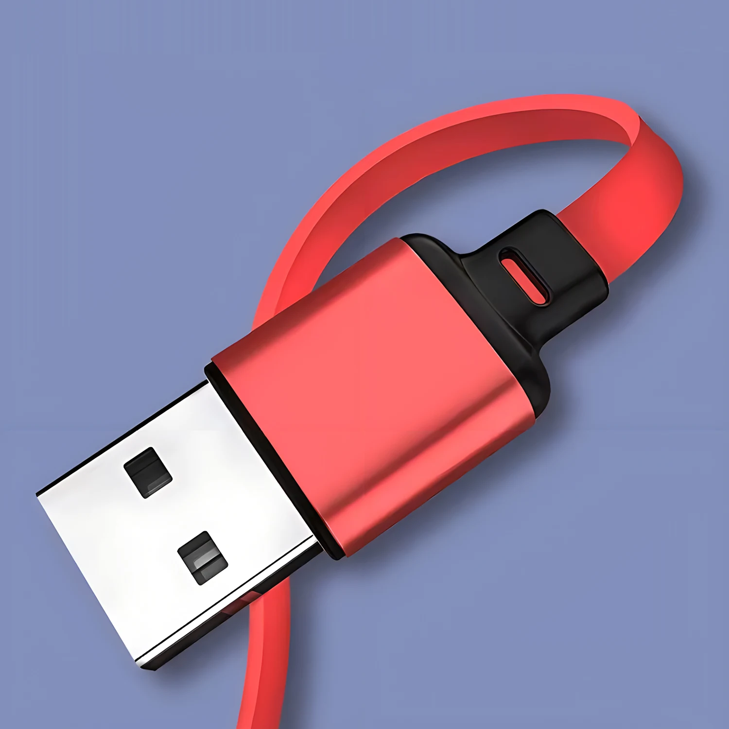 120W 6A 초고속 충전 타입-C 접이식 케이블 퀵차지 USB 충전기 4-in-1 USB C to C 전자기기용 충전 케이블