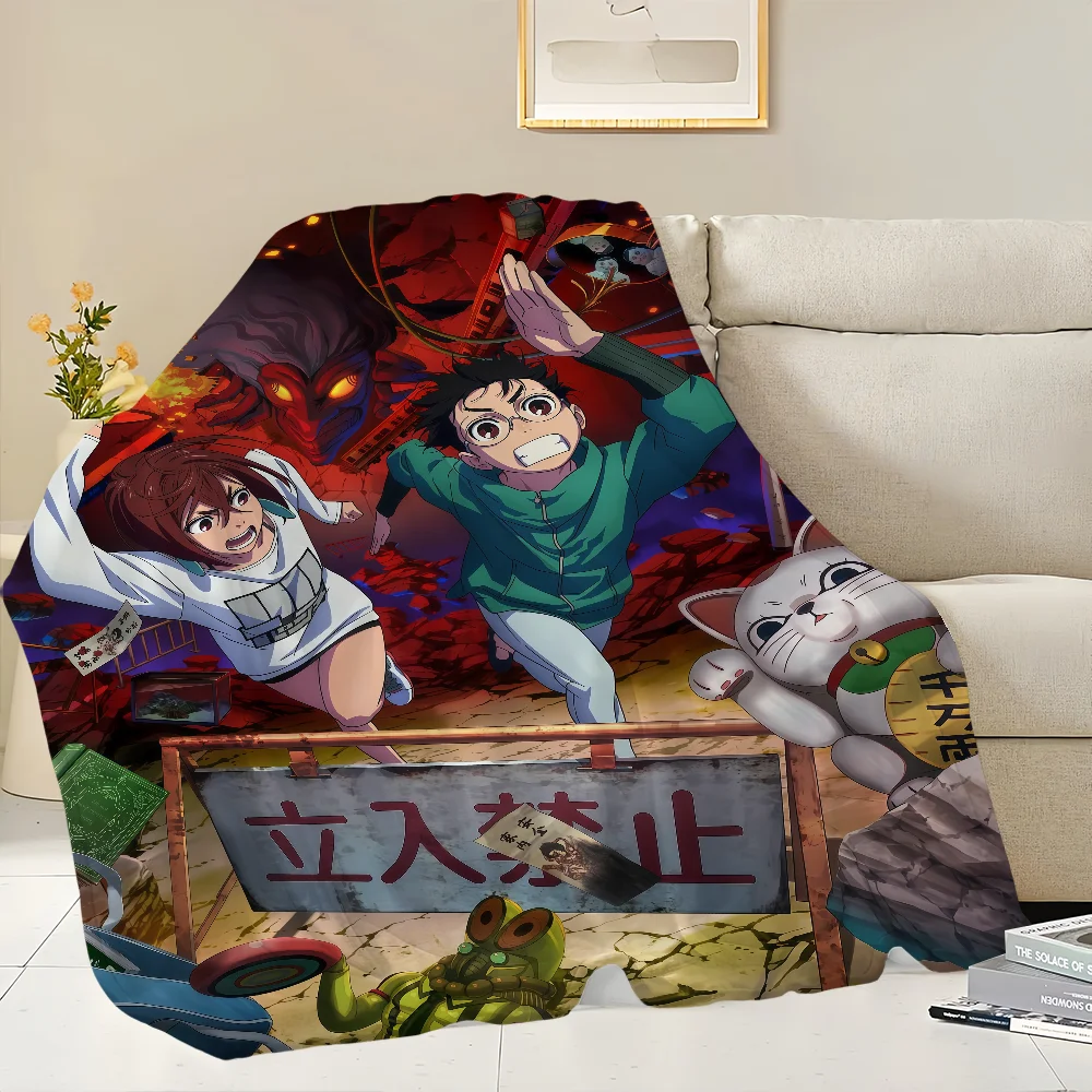 Flannel d-DAN warm comfort manga anime  soft d-DAN plush fanart blanket for DA sofa living room office bedroom travel gift 4