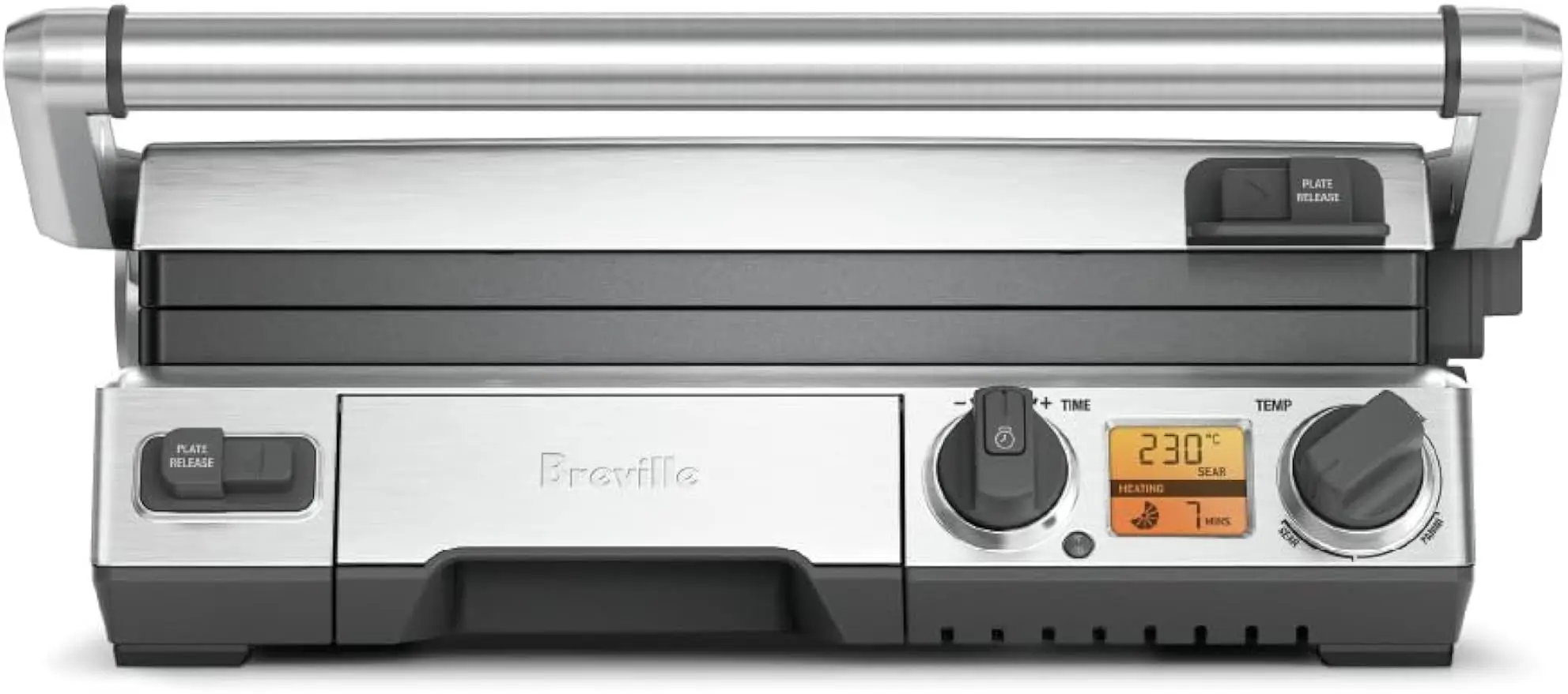 

Умный гриль Breville BGR820XL, Электрический столешница, Матовая нержавеющая сталь., 14 "x 14" x 5 3/4"