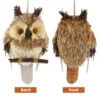 Handwoven Owl Pendant Decorative Woven Hanging nament Home Decor Party Hanging Decor Wind Chimes Hanging Decorations Christmas 6