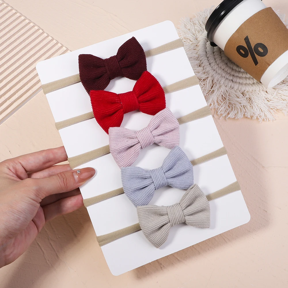 Zestaw opasek dla dziewczynki z kokardką - obrazek 8