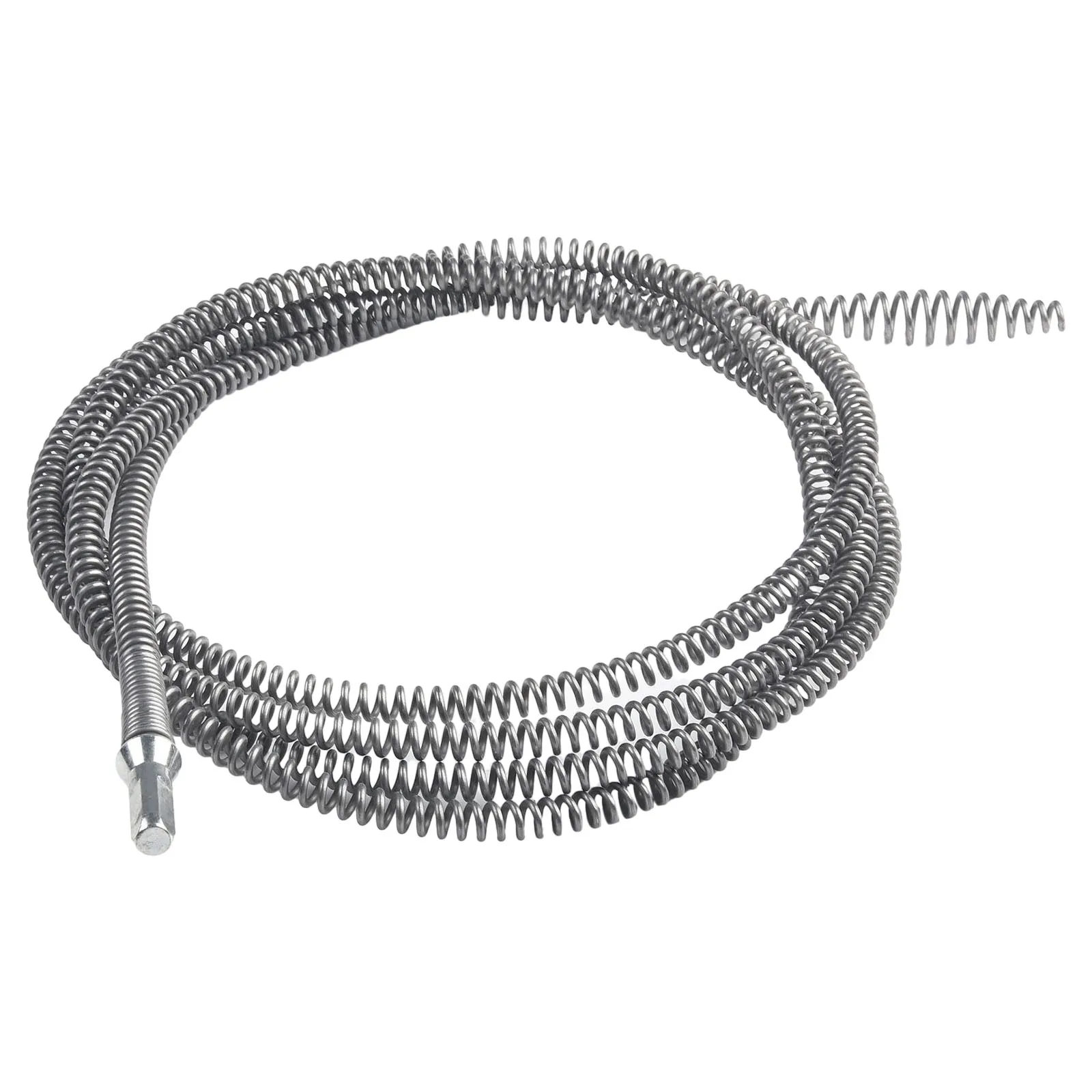 Sewer Pipe Unblocker 1 Pcs Pipe Dredging Tool 3/2/1M Electric Drill Connector Spring Bathroom Kitchen Drainer