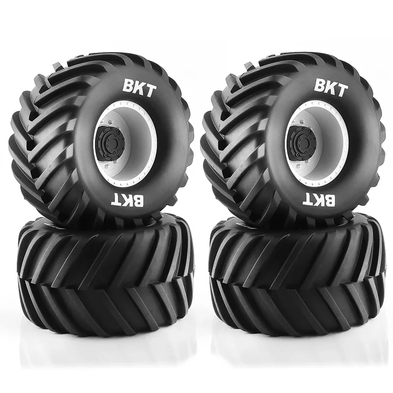 

RC Car 4pcs 133mm 1/10 Monster Truck Buggy Tires Wheel 12mm Hex for Traxxas HIMOTO HSP HPI Tamiya Kyosho Upgrade Parts