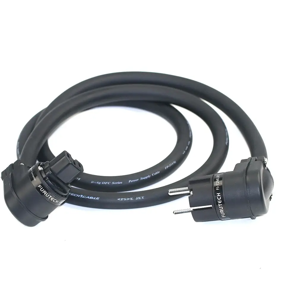 Furutech-シルバーメッキHi-Fiオーディオ電源ケーブル、Fp314Ag-II cd