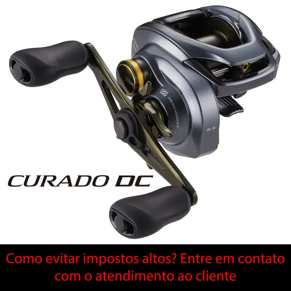 2022 SHIMANO CURADO DC fishing reel Baitcaster 7.4:1/8.5:1 6+