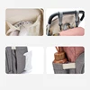 Original LEQUEEN Mommy Diaper Bags Mother Large Capacity Travel Nappy Backpacks with changing mat Baby Stroller Nursing Bags 5