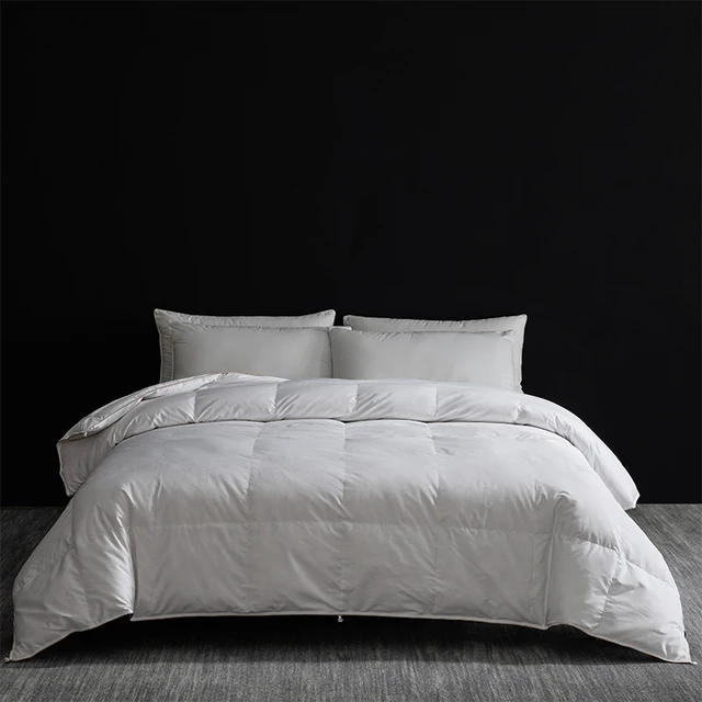 4 saisons réglables : connectez 950FP duvet et duvet en soie via fermeture éclair - chaleur personnalisée, California King 2