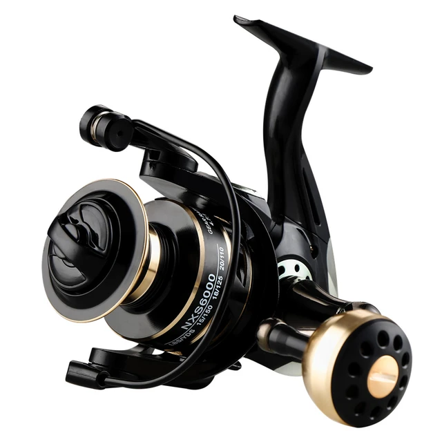 New Spinning reels 12KG Max Drag Carrete de pesca 5.2:1 Metal Stainless Steel  Fishing Reel