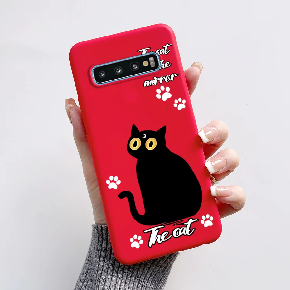 Hülle für Samsung Galaxy S10 S10 Plus S10E Fundas Stilvolle bemalte weiche TPU-Schutzhülle für Samsung S10 S10+ Handyhülle – Detail 33